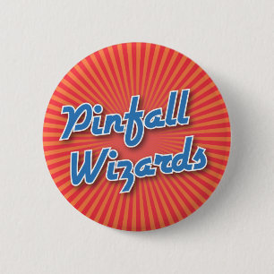 Bowling Button: Pinfall Wizards 2 Inch Round Button