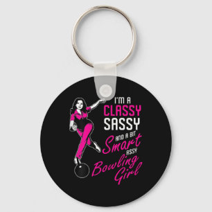 Bowling Byll Game Pins Funny Bowl Sports Perfect G Keychain
