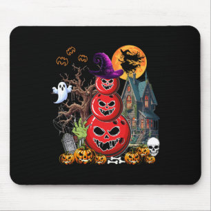Bowling Bylls Cosplay Horror Witch Halloween Costu Mouse Pad