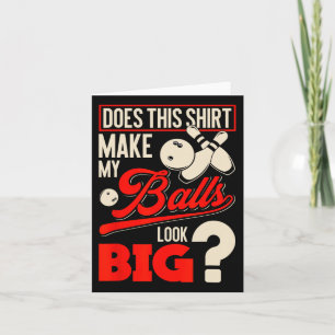 Bowling Bylls - Funny Bowler Gift Card