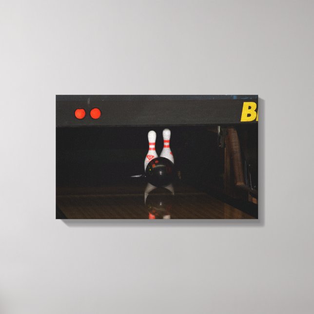Bowling Canvas Prints (Front)