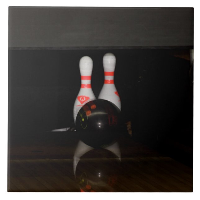 Bowling Ceramic Tile (Front)
