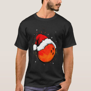 Bowling Christmas Sports Xmas T-Shirt