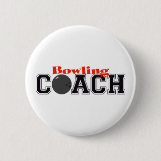 Bowling Coach 2 Inch Round Button