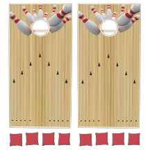 Bowling Cornhole Set