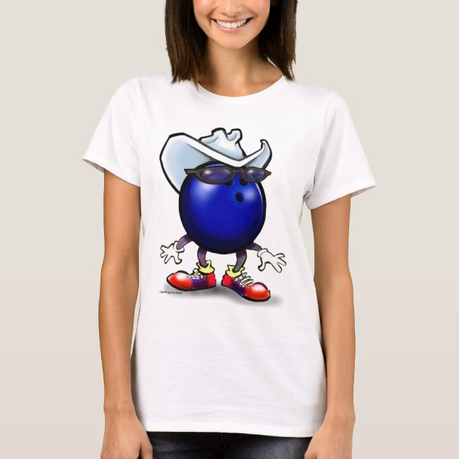 Bowling Cowboy T-Shirt (Front)