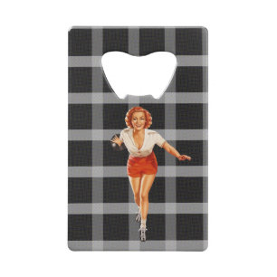 Bowling: Eat, Sleep, Bowl, Repeat Bottle Opener Credit Card Bottle Opener