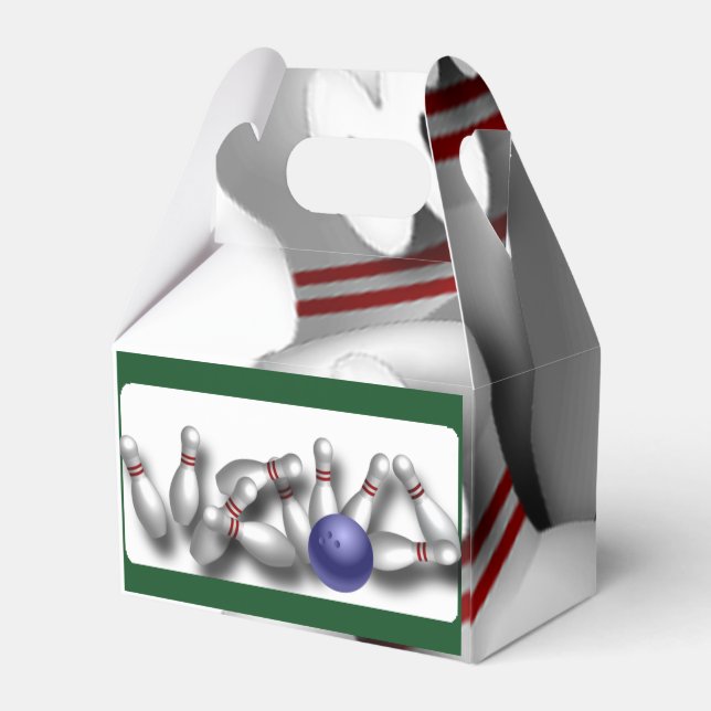 Bowling Favor Box (Back Side)