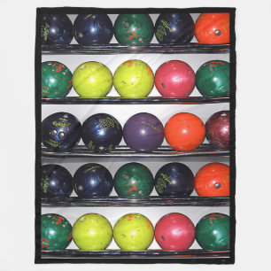 Bowling Fleece Blanket