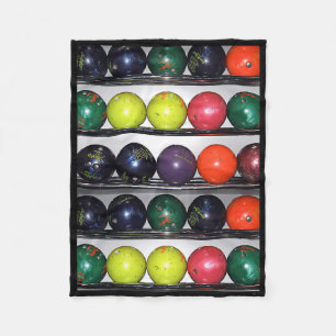 Bowling Fleece Blanket