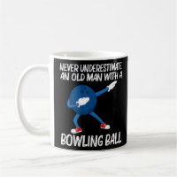 Bowling For Men Dad Dabbing Ball Lawn Bowl Candlep