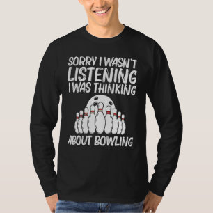 Bowling For Men Women Bowling Game Bowler Player 9 T-Shirt