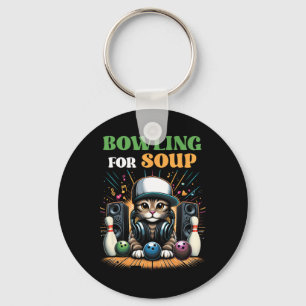 Bowling For Soup Music Cat Style Dj Cat Wearing He Keychain