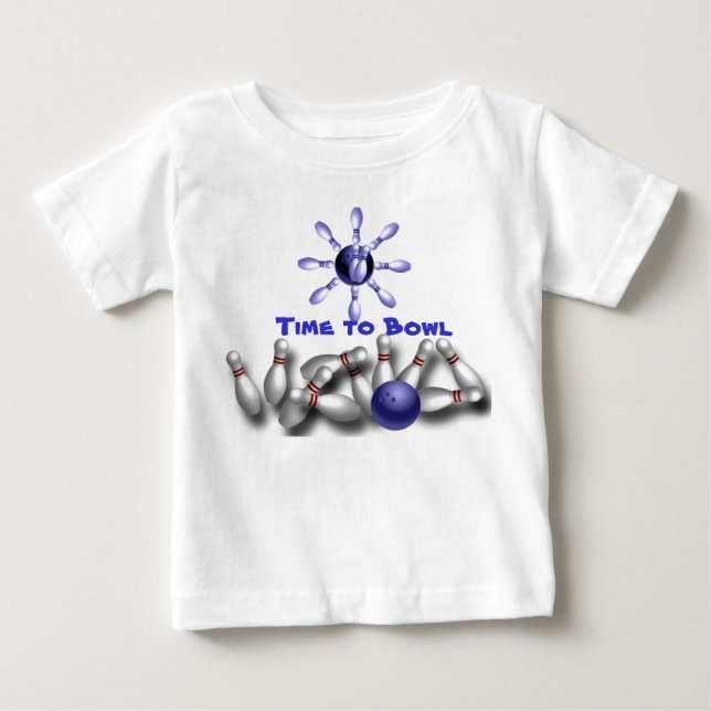 Bowling fun baby T-Shirt (Front)