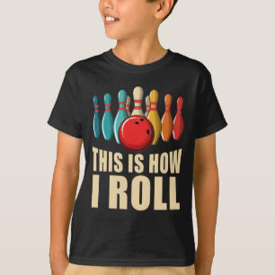 Bowling Fun Strike Lover Retro T-Shirt