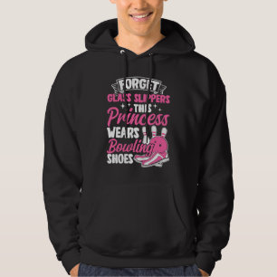 Bowling Girl Princess Pin Bowler Strike Bowling Fa Hoodie