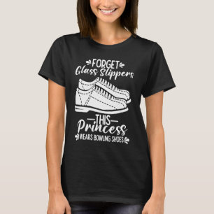 Bowling Girl Princess Pin Bowler Strike Bowling Te T-Shirt