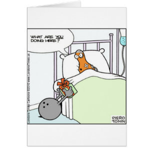 Bowling Hospital Funny Tee - shirts Cartes Mugs Ca