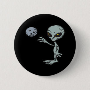 Bowling Is Out Of This World 2 Inch Round Button