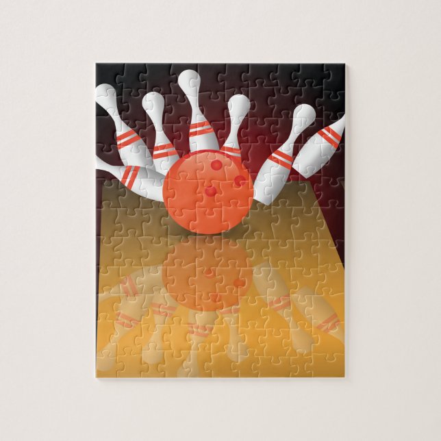 bowling jigsaw puzzle (Vertical)
