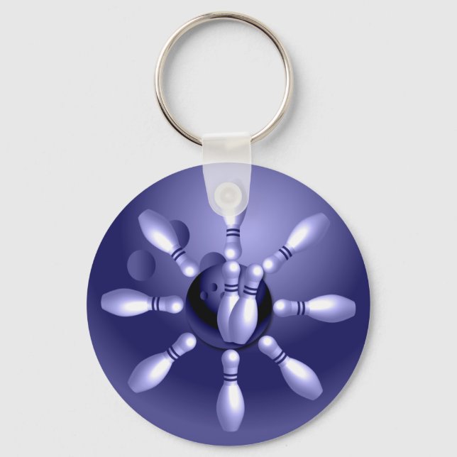 Bowling Keychain (Front)