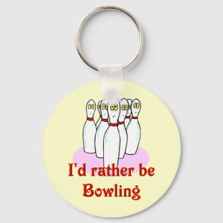 bowling keyring