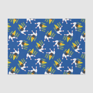 Bowling Kids Birthday Party Cute Sports  Tissue Paper