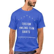 Bowling League Team Shirts | Sponsors Logos Ads