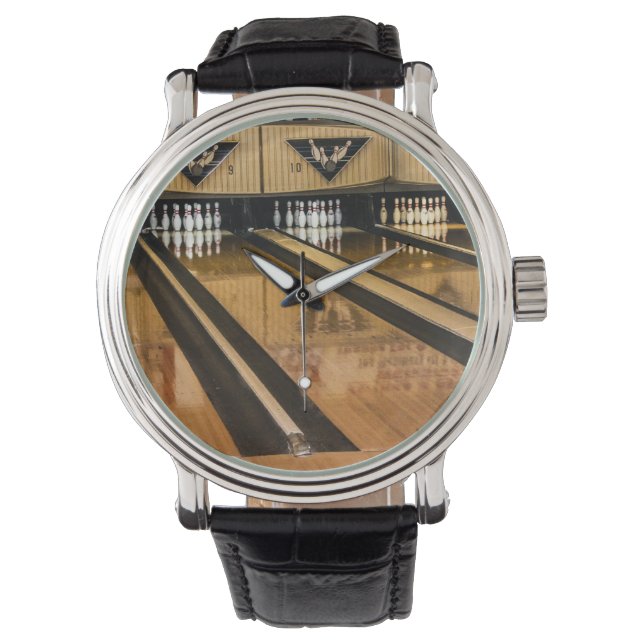 Bowling League Time Watch (Front)