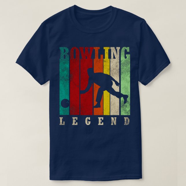 Bowling Legend T-Shirt (Design Front)