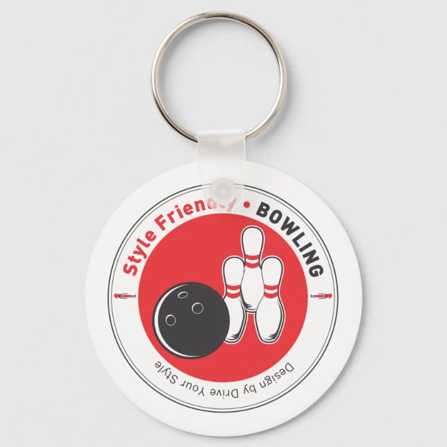 BOWLING LLAVERO KEYCHAIN (Front)