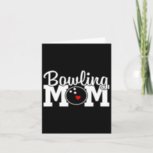 Bowling Mom Mother's Day Birthday Party For Women' Card