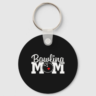 Bowling Mom Mother's Day Birthday Party For Women' Keychain