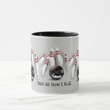 Bowling Mug - Voici comment je roule