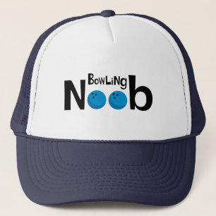 Bowling noob trucker hat