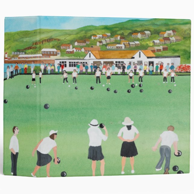 Bowling on Newlyn Green Binder (Front/Spine)