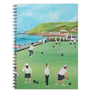 Bowling on Newlyn Green Notebook