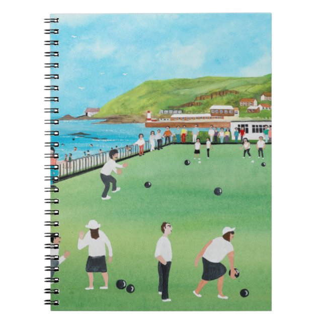 Bowling on Newlyn Green Notebook (Front)