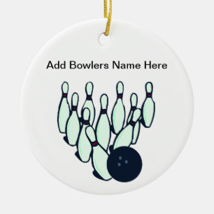 Bowling Ornament
