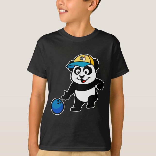 Bowling Panda T-Shirt (Front)