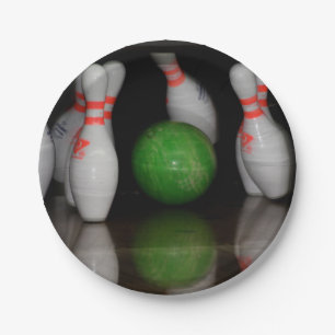 Bowling Paper Plates