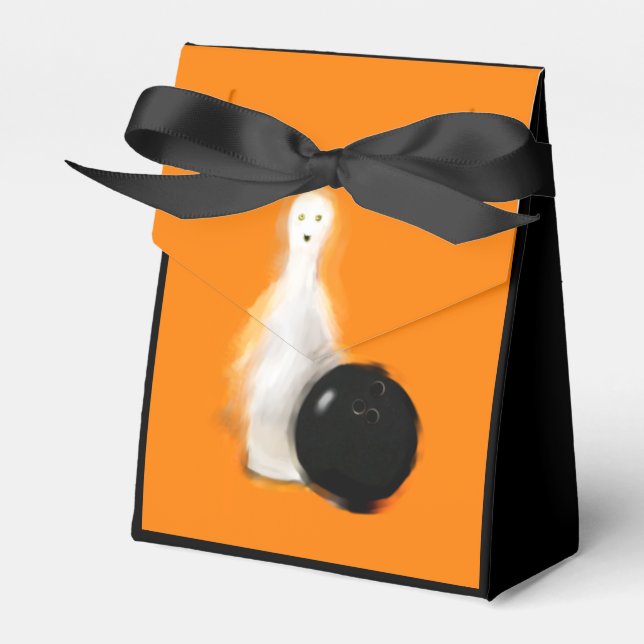 Bowling Party Favor Box (Front Side)