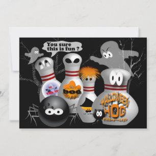 Bowling Party Invitations