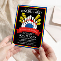 Bowling Party | Kids Colourful Birthday