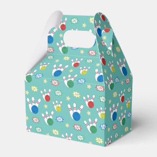 Bowling Pattern Favor Box
