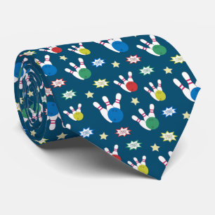 Bowling Pattern Tie