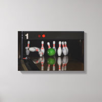 Bowling Pin Canvas Print