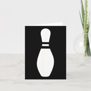Bowling Pin  Card