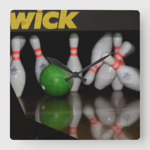 Bowling Pin Clock