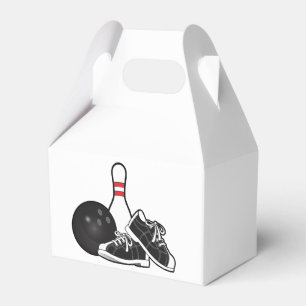 Bowling Pins and Ball Favor Box